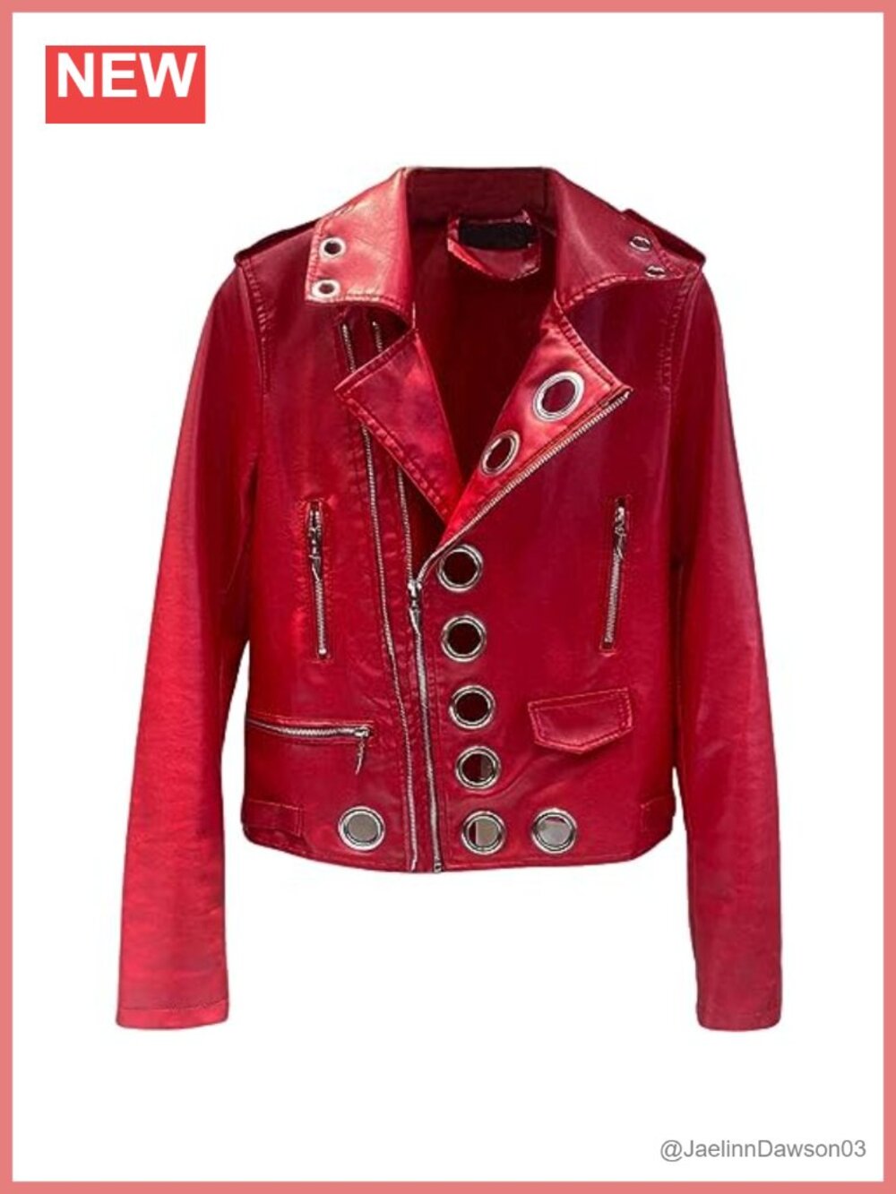 Genuine Sheepskin Leather Moto Jacket Biker Slim Fit Notched
